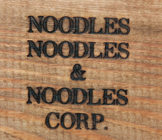 WOOD CRATE 1 LARGE | Boîtes de rangement | Noodles Noodles & Noodles CORP.