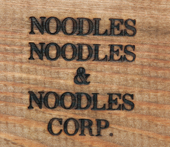WOOD CRATE  EXTRA LARGE | Boîtes de rangement | Noodles Noodles & Noodles CORP.