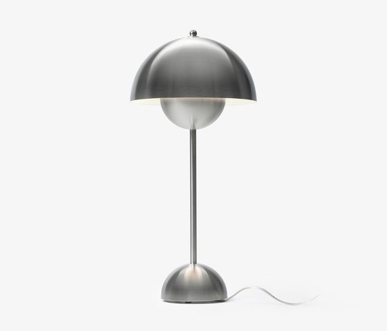 FlowerPot Table VP3 brushed | Luminaires de table | &TRADITION