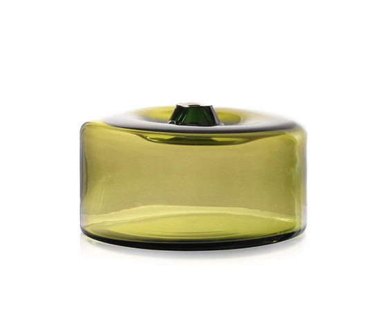 cylinder vessel extra large green | Objects | SkLO