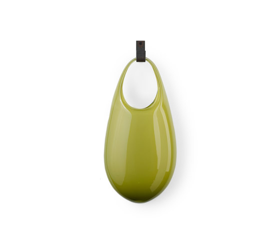 opaque hold vessel pea green | Plant pots | SkLO