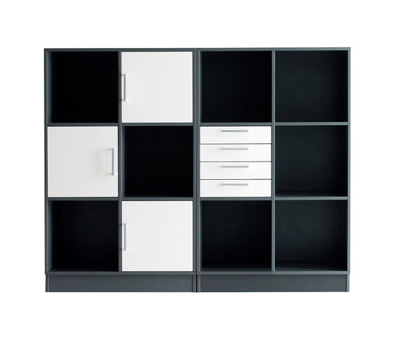 Quadro Bookcase | Cabinets | Cube Design