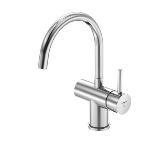 100 1510 Single lever basin mixer without pop up waste | Wash basin taps | Steinberg
