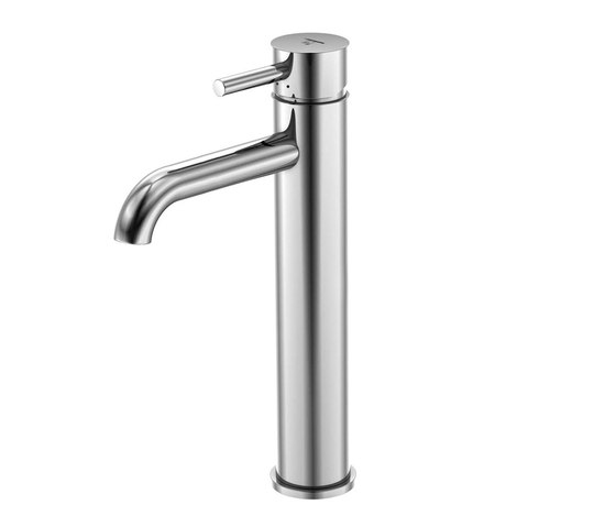 100 1710 Single lever basin mixer without pop up waste | Grifería para lavabos | Steinberg