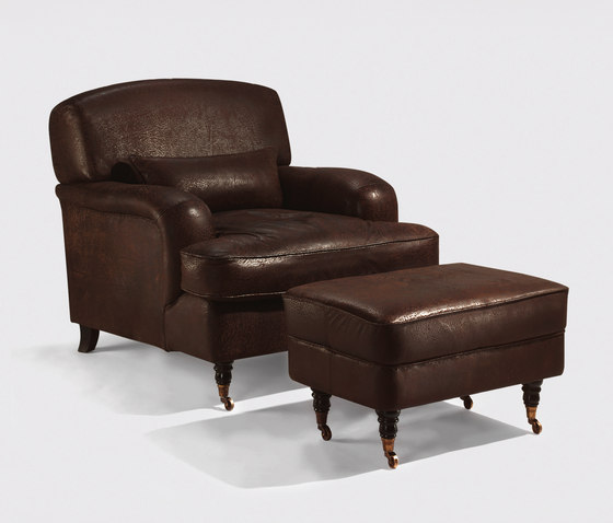 Continental armchair & stool | Armchairs | Lambert