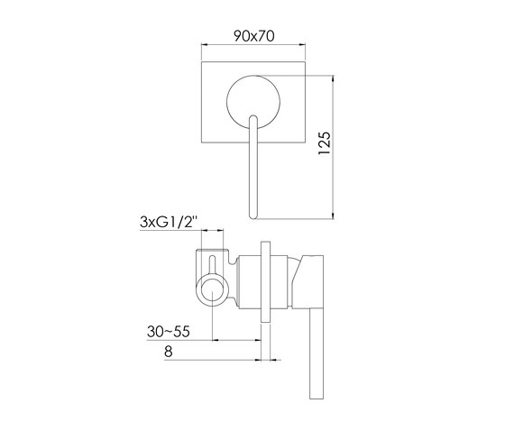 240 2250 Single lever shower mixer | Rubinetteria doccia | Steinberg
