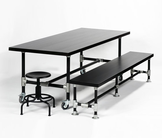 Industrie table & bench | Table-seat combinations | Lambert