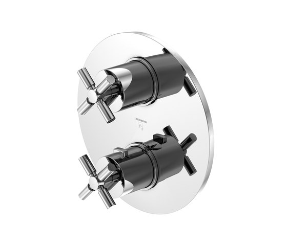 250 4103 Finish set for concealed thermostatic mixer with temperature and volume control | Robinetterie de douche | Steinberg