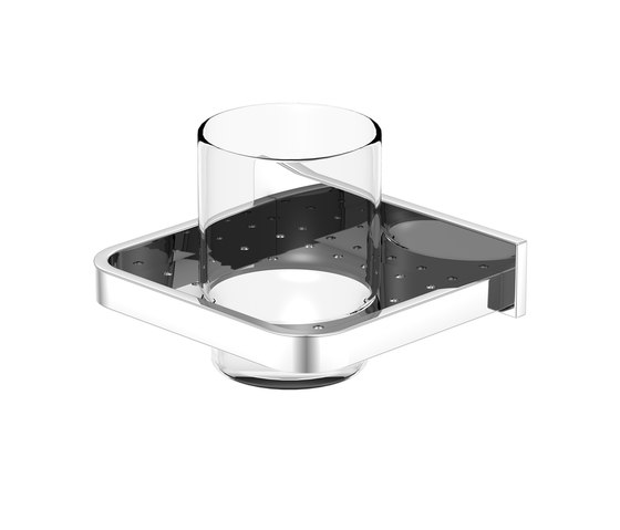 450 2000 Tumble holder with glass | Toothbrush holders | Steinberg