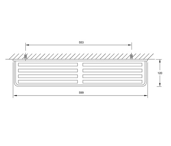 450 2150 Glass shelf | Mensole / supporti mensole | Steinberg