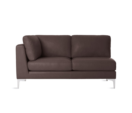 Albert One-Arm Sofa Left in Leather | Elementos asientos modulares | Design Within Reach