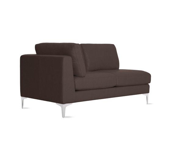 Albert One-Arm Sofa Left in Leather | Modular seating elements | Design Within Reach
