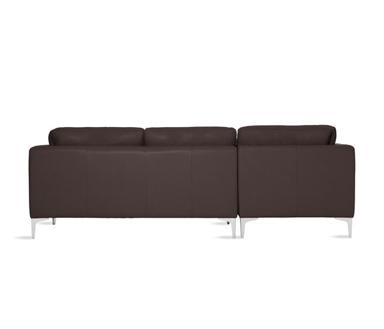 Albert Sectional Chaise Left in Leather | Sofas | Design Within Reach