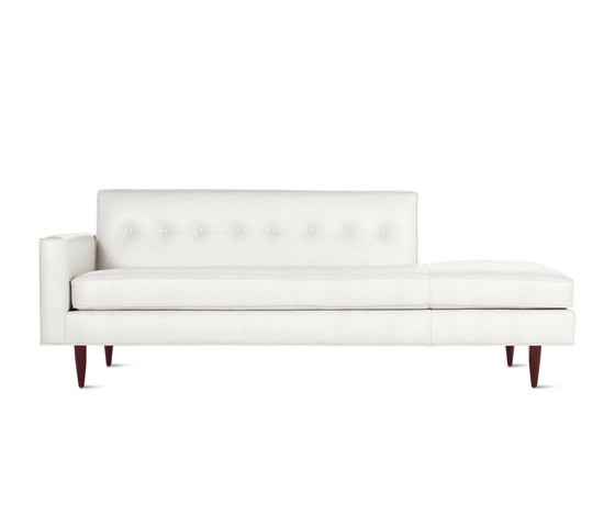 Bantam Studio Sofa in Leather, Left | Sofás | Design Within Reach
