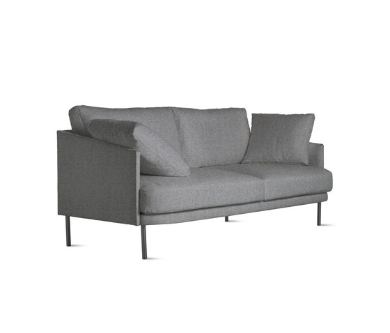 Camber 81” Sofa in Fabric, Onyx Legs | Sofas | Design Within Reach
