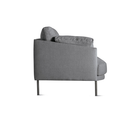 Camber 81” Sofa in Fabric, Onyx Legs | Sofas | Design Within Reach