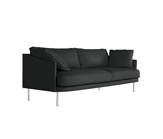 Camber 93” Sofa in Leather, Stainless Legs | Divani | Design Within Reach