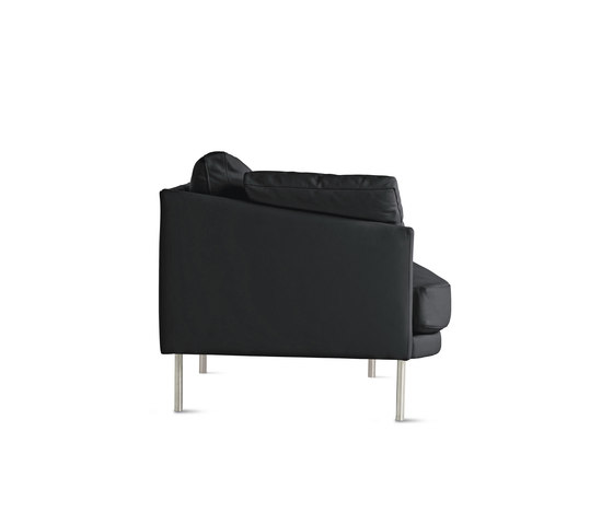 Camber 93” Sofa in Leather, Stainless Legs | Sofas | Design Within Reach