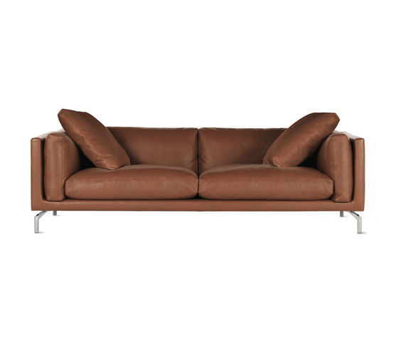 Como 92” Sofa in Leather | Divani | Design Within Reach