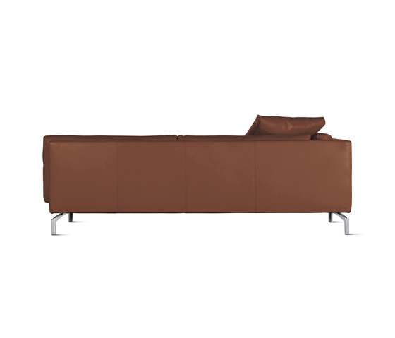 Como One-Arm Sofa in Leather, Left | Elementos asientos modulares | Design Within Reach