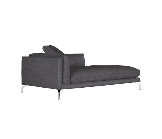 Como Chaise in Fabric, Left | Modular seating elements | Design Within Reach