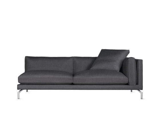 Como One-Arm Sofa in Fabric, Right | Modular seating elements | Design Within Reach