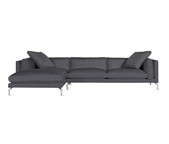 Como Sectional Chaise in Fabric, Left | Sofas | Design Within Reach