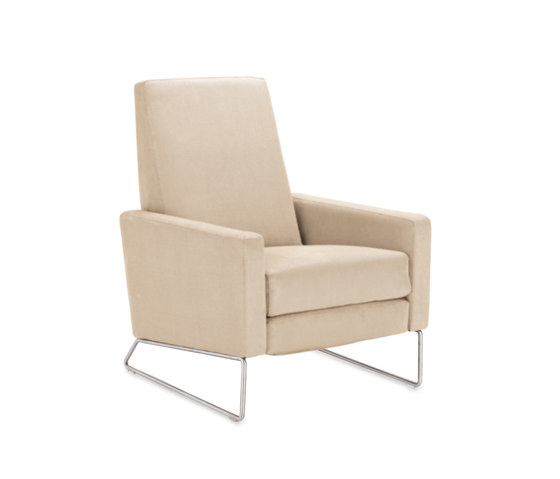 Flight Recliner in Ultrasuede | Sillones | Design Within Reach