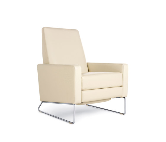 Flight Recliner in Leather | Armchairs | Design Within Reach
