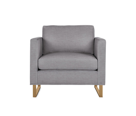 Goodland Armchair in Fabric, Bronze Legs | Armchairs | Design Within Reach