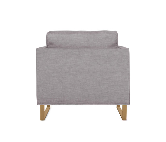 Goodland Armchair in Fabric, Bronze Legs | Fauteuils | Design Within Reach