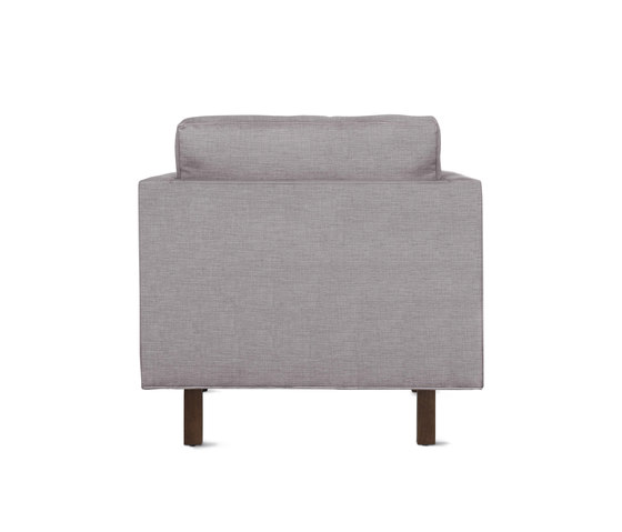 Goodland Armchair in Fabric, Walnut Legs | Poltrone | Design Within Reach