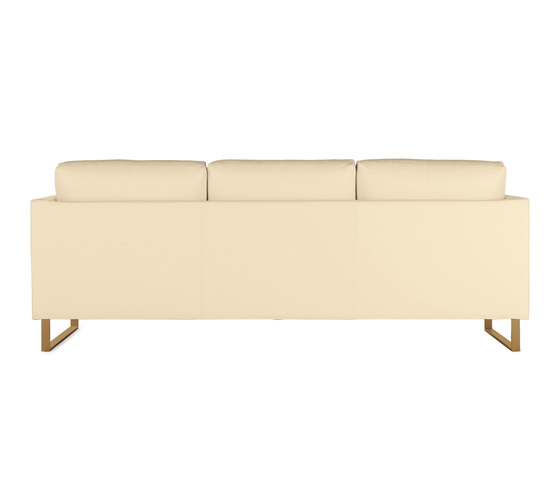 Goodland Sofa in Leather, Bronze Legs | Sofás | Design Within Reach