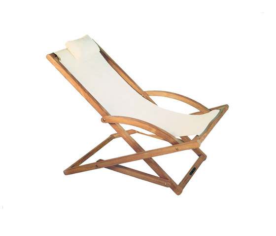 Beacher 65 folding relax chair | Bains de soleil | Royal Botania