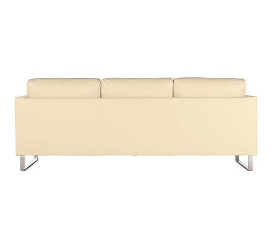 Goodland Sofa in Leather, Stainless Legs | Canapés | Design Within Reach