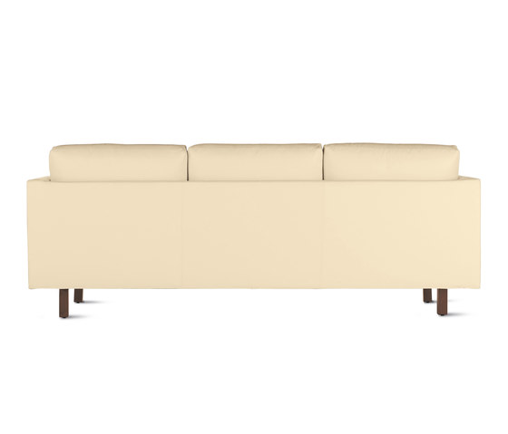 Goodland Sofa in Leather, Walnut Legs | Divani | Design Within Reach