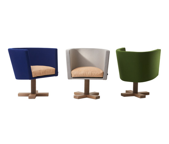 New Bo Swivel Armchair | Poltrone | A2 designers AB