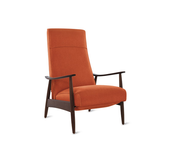 Milo Baughman Recliner 74 in Fabric | Armchairs | Design Within Reach