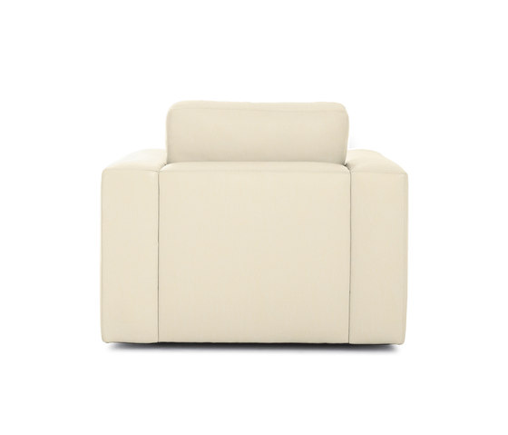 Reid Swivel Armchair in Leather | Armchairs | Design Within Reach