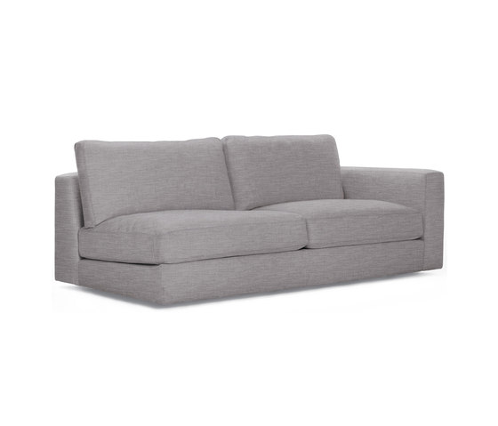 Reid One-Arm Sofa Right in Fabric | Sièges modulables | Design Within Reach
