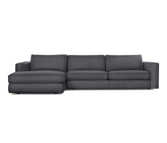 Reid Sectional Chaise Left in Fabric | Divani | Design Within Reach