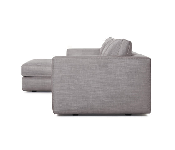 Reid Sectional Chaise Left in Fabric | Divani | Design Within Reach