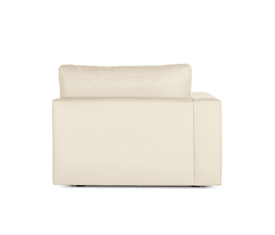 Reid One-Arm Left in Leather | Elementos asientos modulares | Design Within Reach