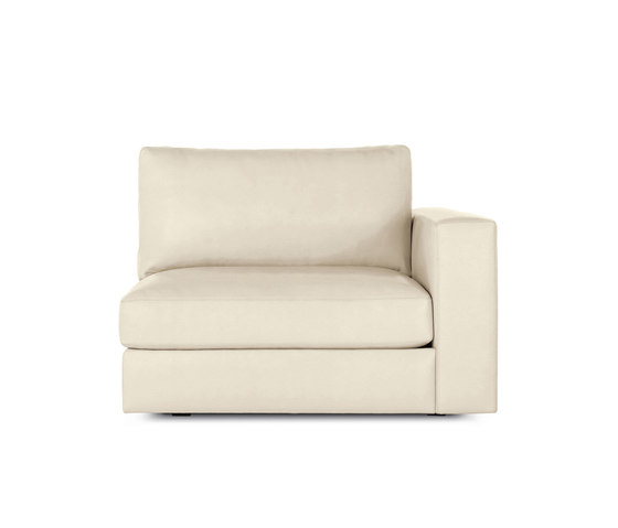 Reid One-Arm Right in Leather | Elementos asientos modulares | Design Within Reach