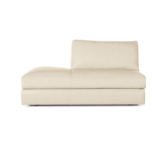Reid Side Chaise Left in Leather | Sofás | Design Within Reach