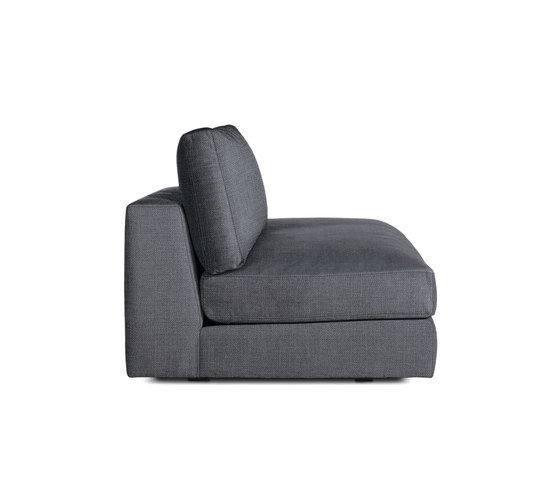 Reid Side Chaise Right in Fabric | Divani | Design Within Reach