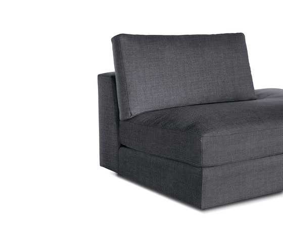 Reid Side Chaise Right in Fabric | Sofas | Design Within Reach