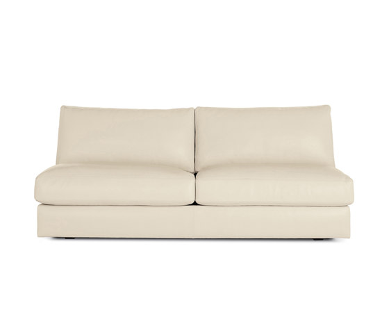 Reid Armless Sofa in Leather | Divani | Design Within Reach