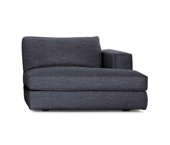 Reid Chaise Right in Fabric | Modular seating elements | Design Within Reach