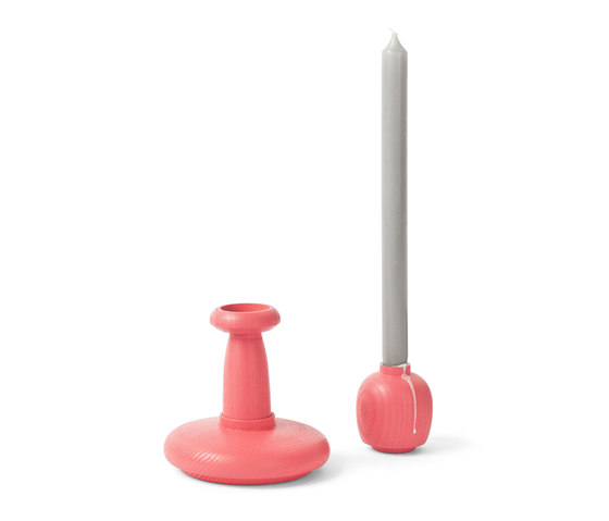 Tricola pink | Kerzenständer / Kerzenhalter | Vij5